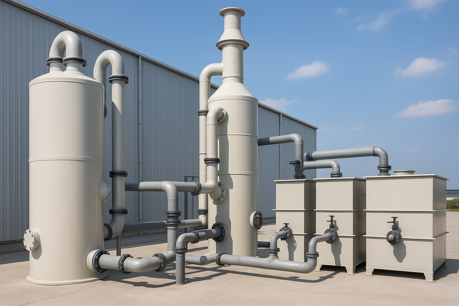 Scrubber Tankı (PP–PE)